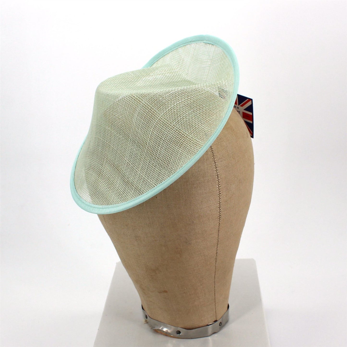 UK Made Sinamay Base Side Sweep 19x20cm - HA011S