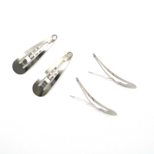 Hair Slide Small 5cm Long  x 4pc - HB044