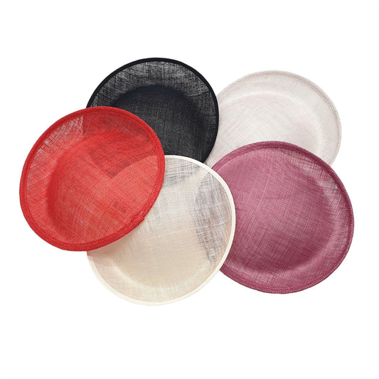 Small Sinamay Up brim Hat Base 24cm - HA010