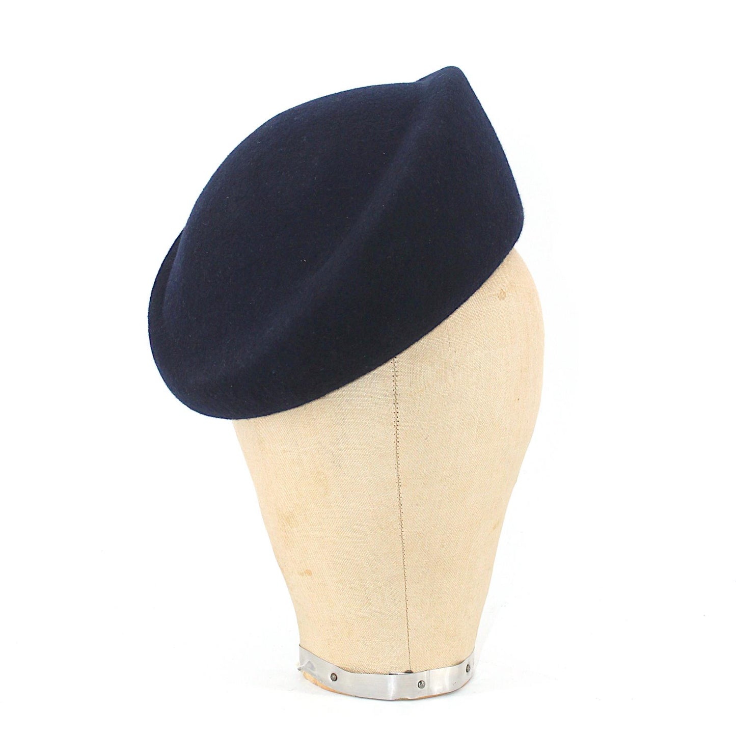 UK Made Felt Air Hostess Hat Base - HA108