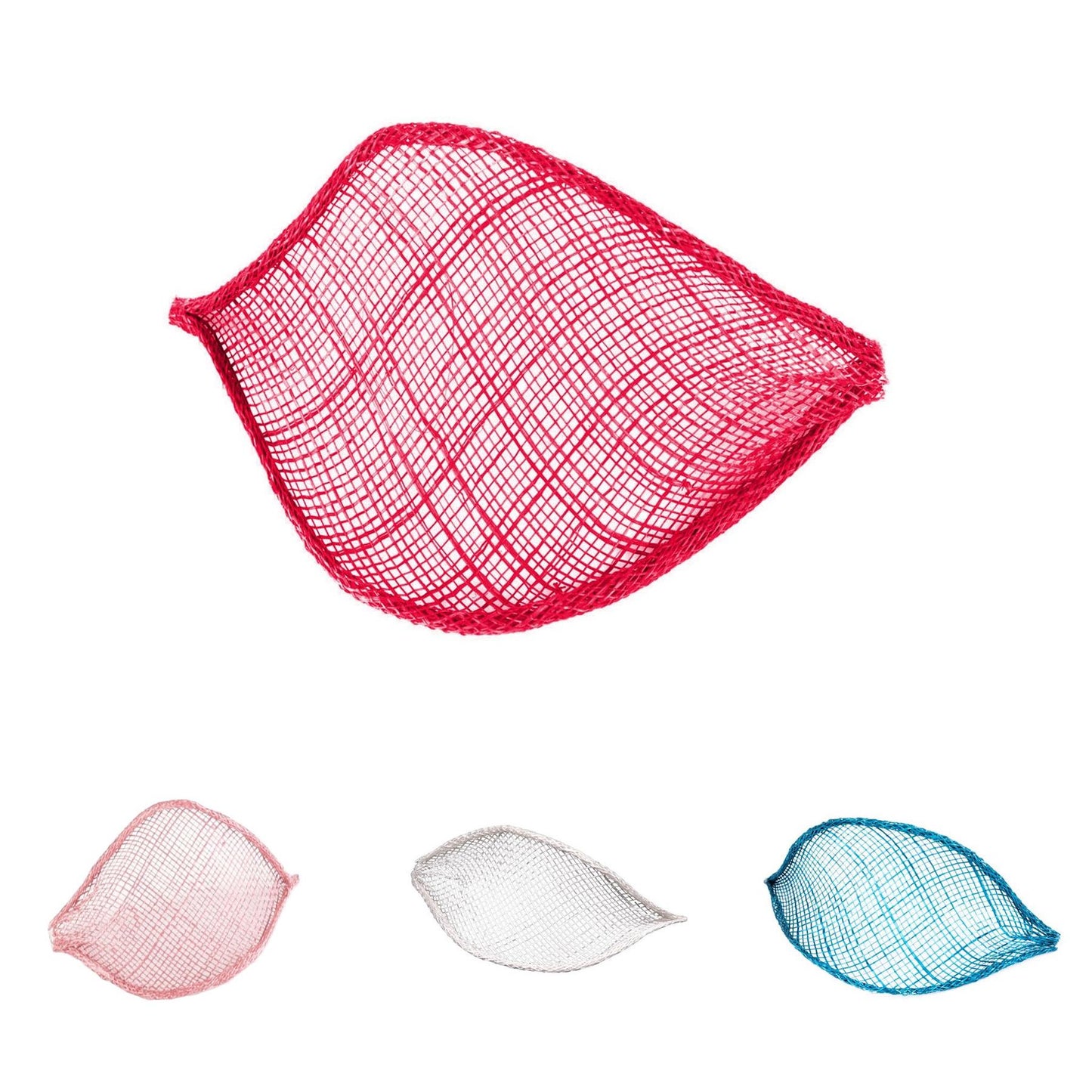 Small Sinamay Petal 9cm x 4cm FL012