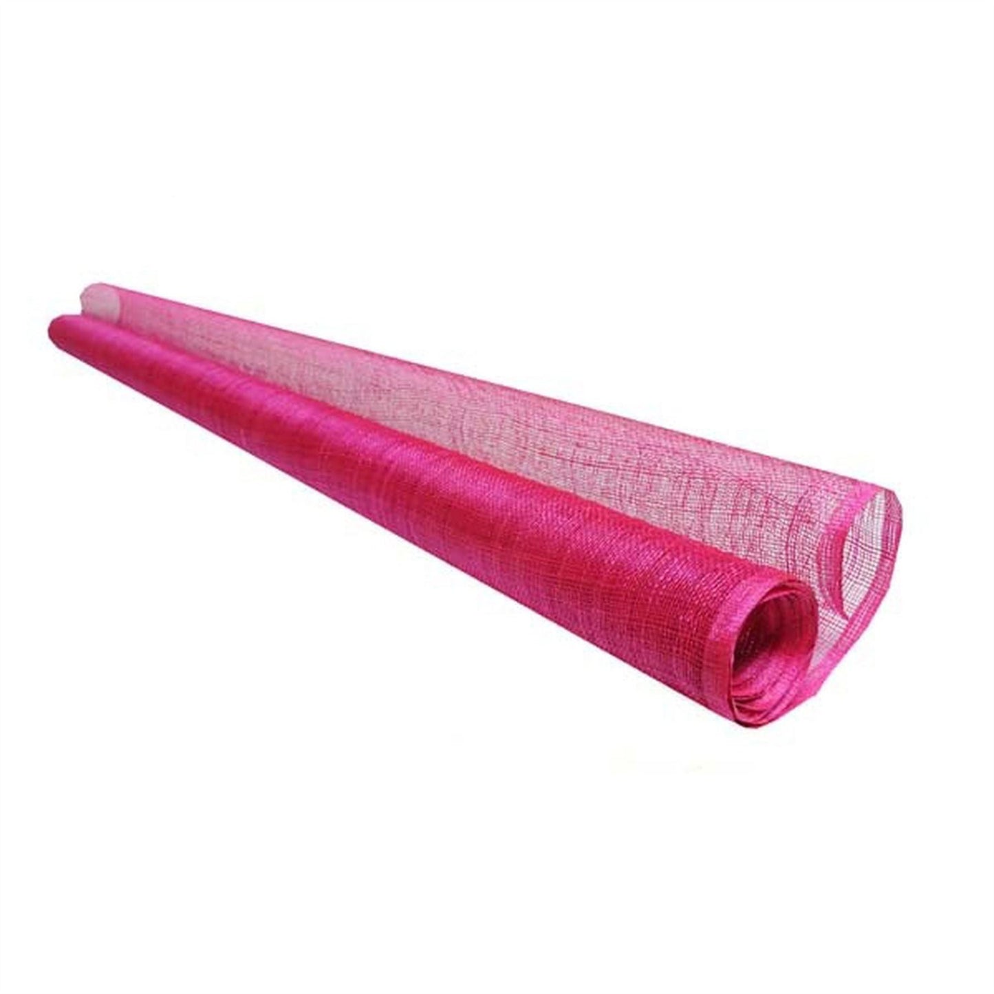 UK Made to Order Huge Sinamay Sharp Up brim Slant Indented Slope Crown 46cm - HA087