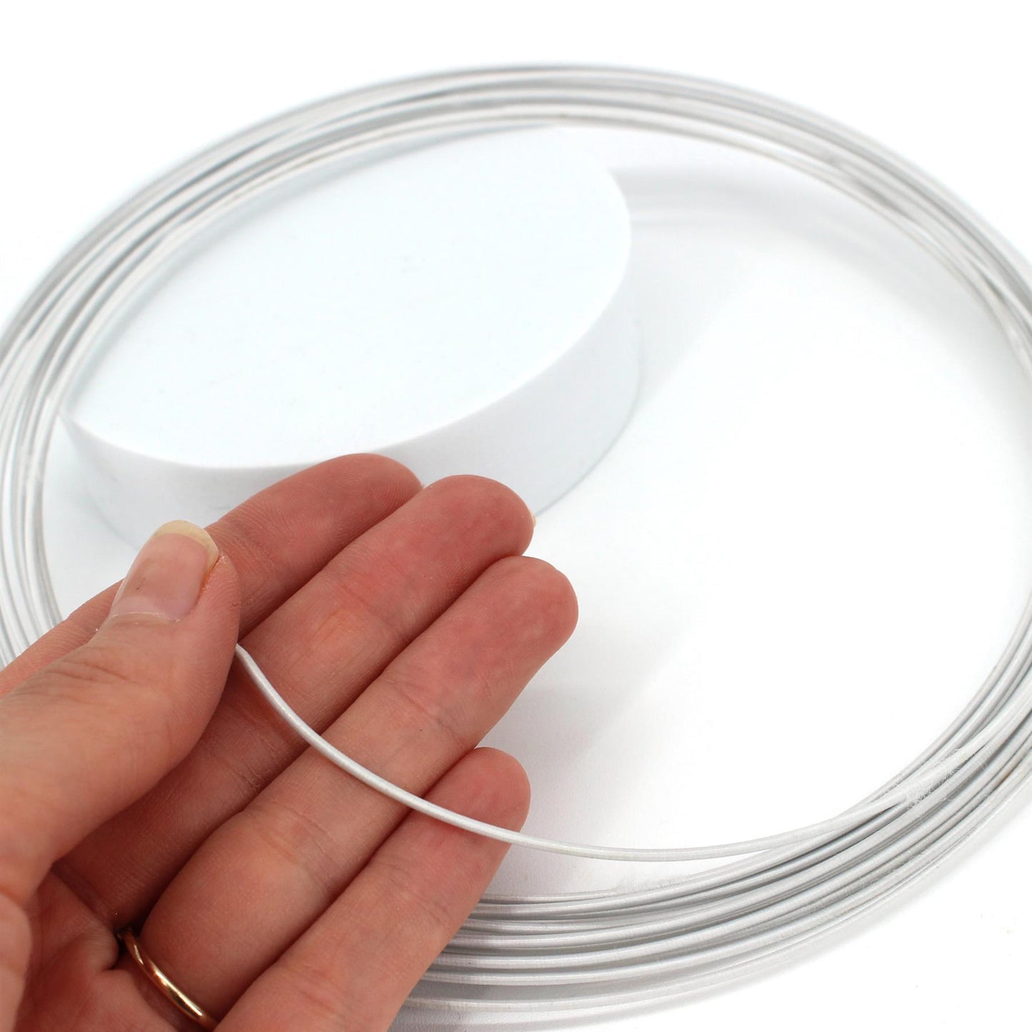 Artificial Silk Covered Sprung Steel Millinery Wire 1.1mm x 5m - BR127