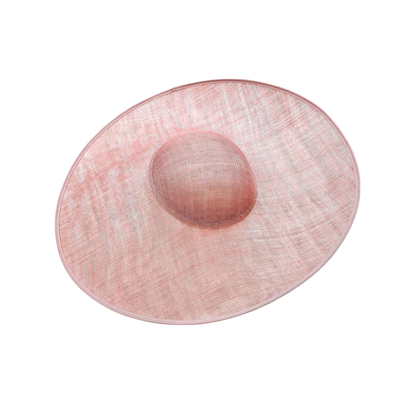 UK Made To Order Huge Sinamay Side Sweep Round Crown HA084