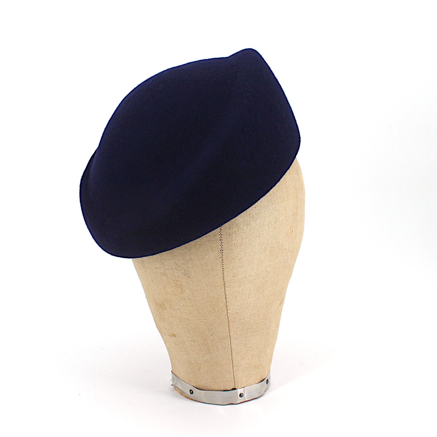 UK Made Felt Air Hostess Hat Base - HA108