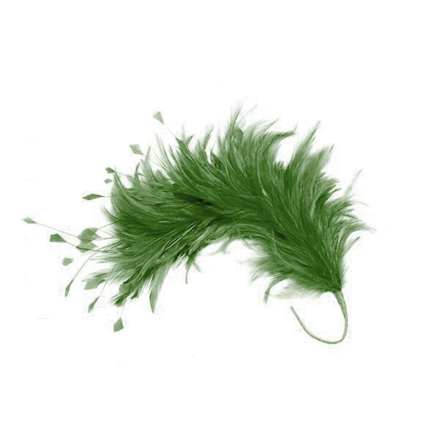 Hackle Feather Stripped Coq Mount 30cm - FM080