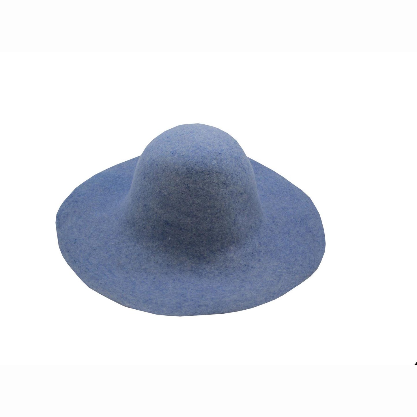 Melange Fleck Felt Flared Capeline 28cm HF043