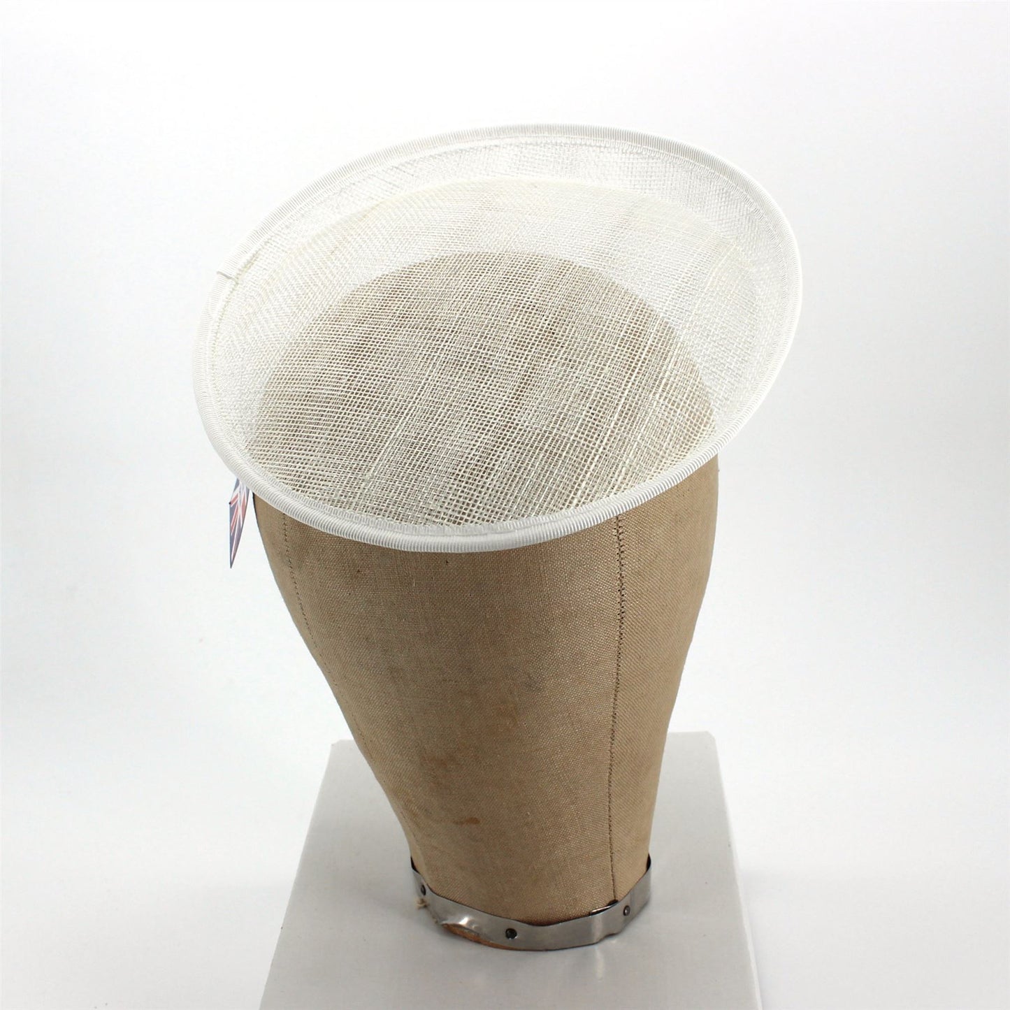 UK Made Sinamay Saucer Base 20cm Across - HA016S
