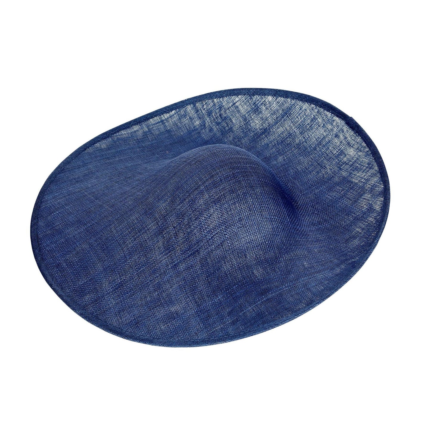 China Made Sinamay Side Sweep Hat Base 43x45cm - HA080A