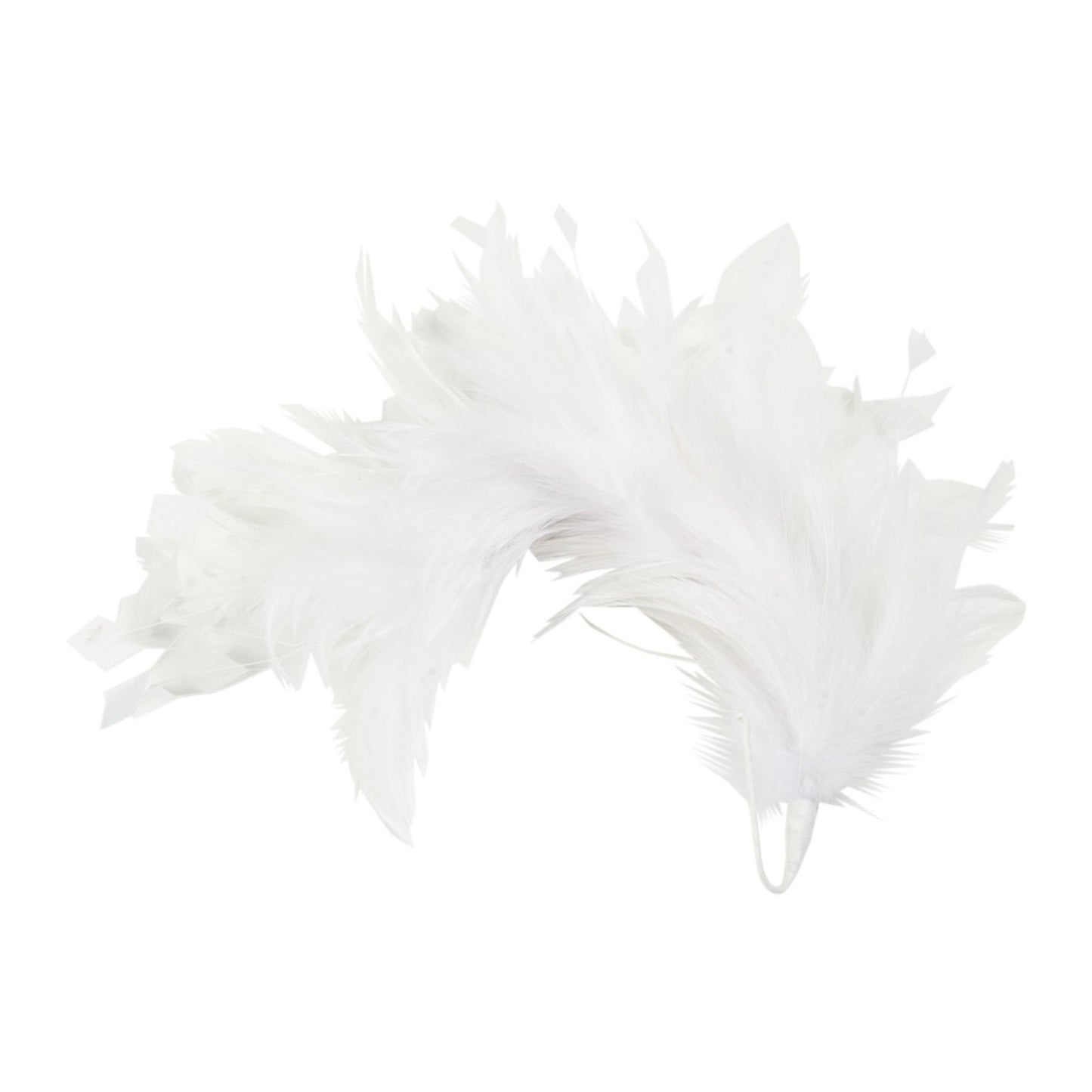 Hackle Feather Stripped Coq Mount 30cm - FM080