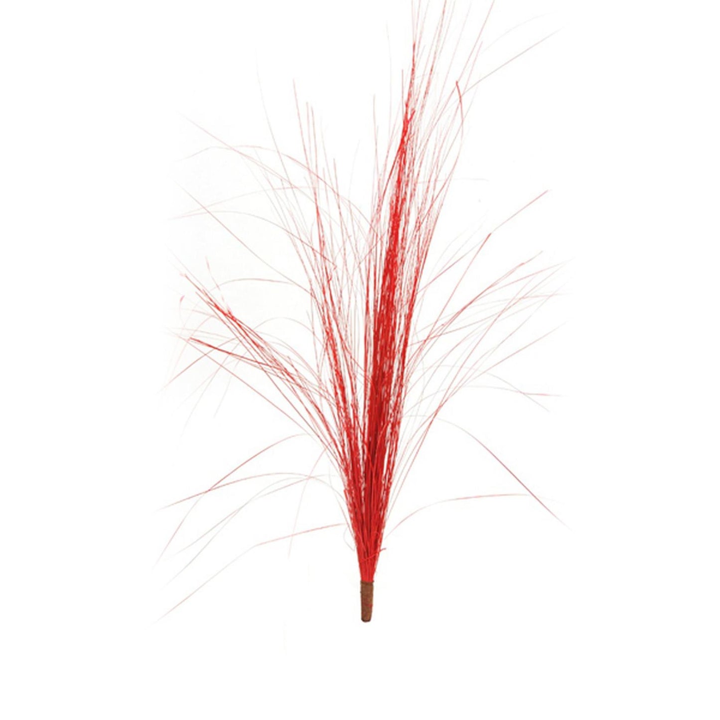 Burnt Peacock Brush Mount 20cm - FM083