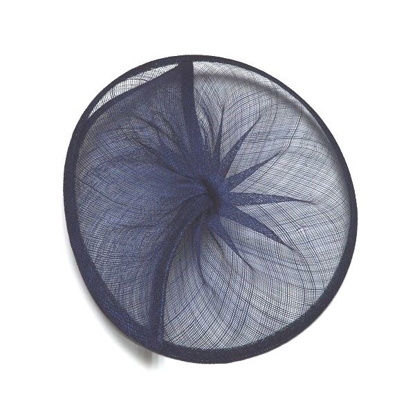 Sinamay Gathered Split Saucer 30cm - HA067