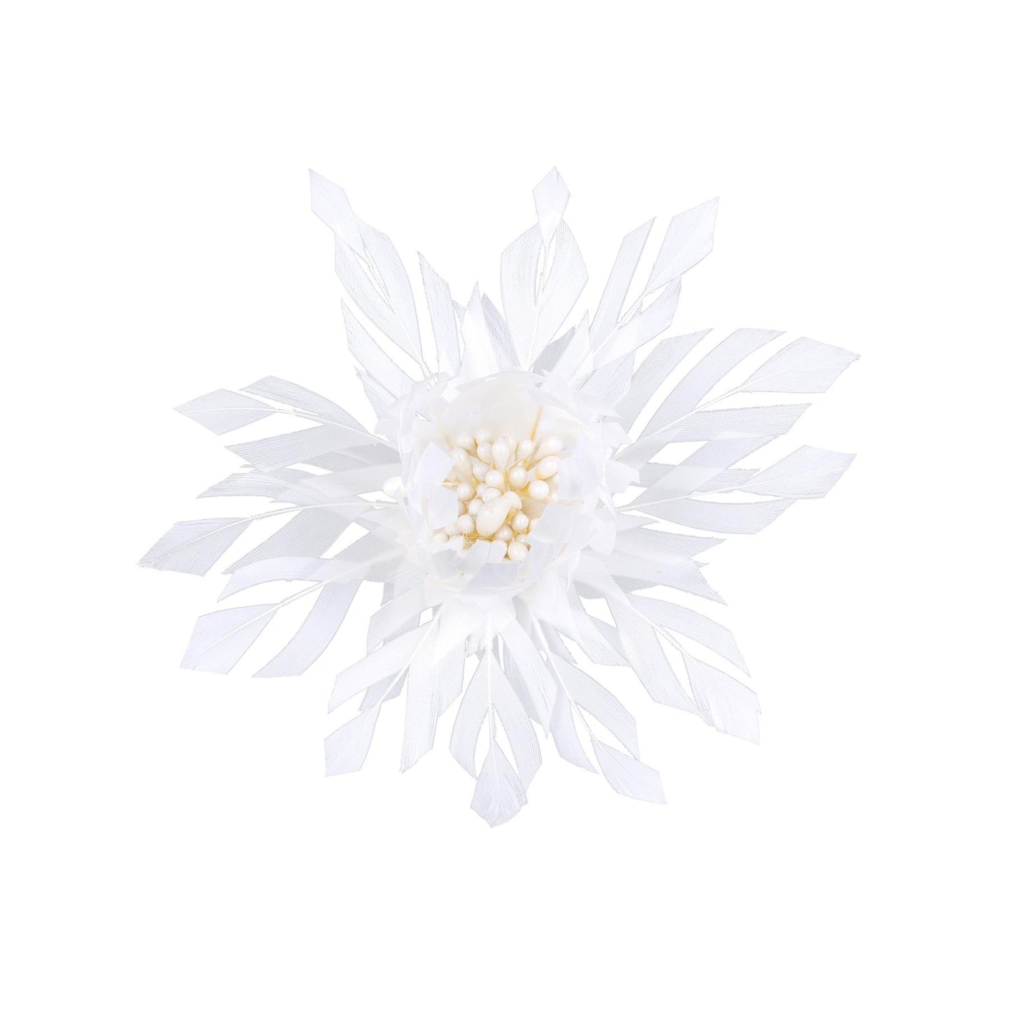 Space Cut Goose Feather Rose 14cm FM023