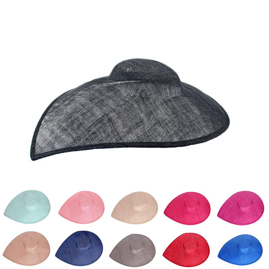 Sinamay Wide Pointed Saucer 35x47cm - HA083