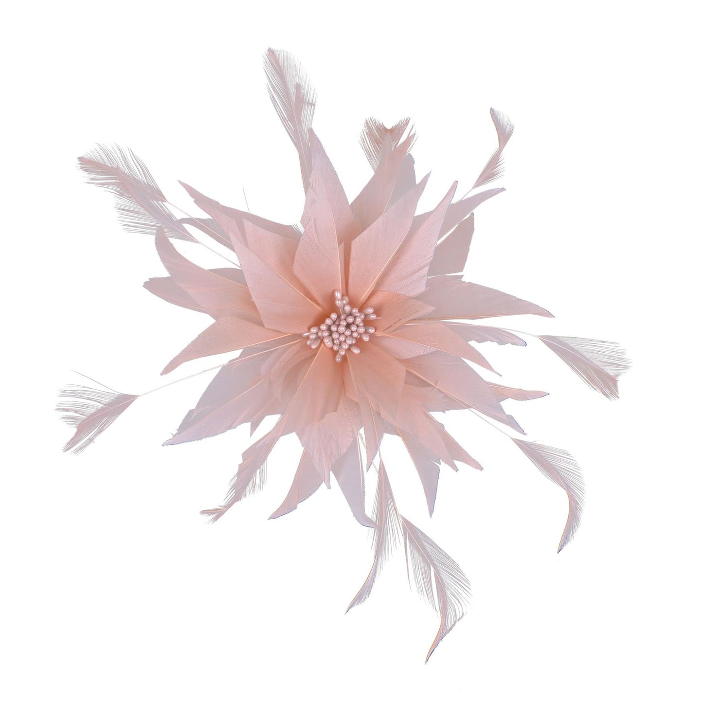 Spiky Goose Hackle Feather Flower 20cm FM053