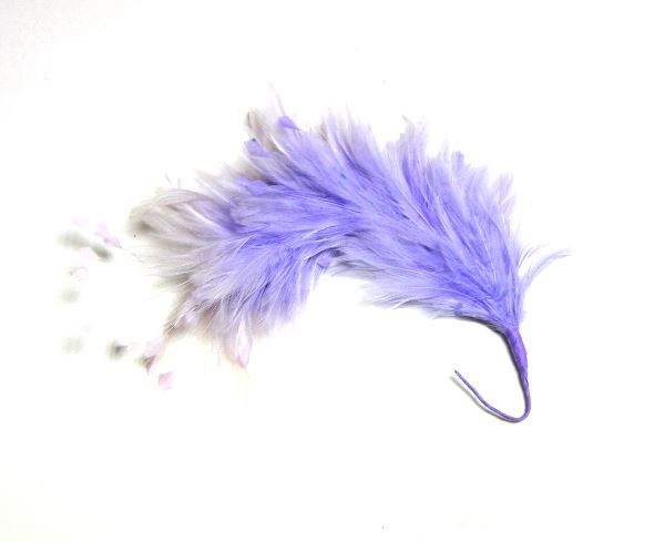 Hackle Feather Stripped Coq Mount 30cm - FM080