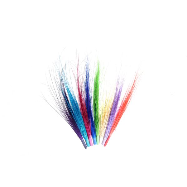 Burnt Peacock Brush Mount 20cm - FM083