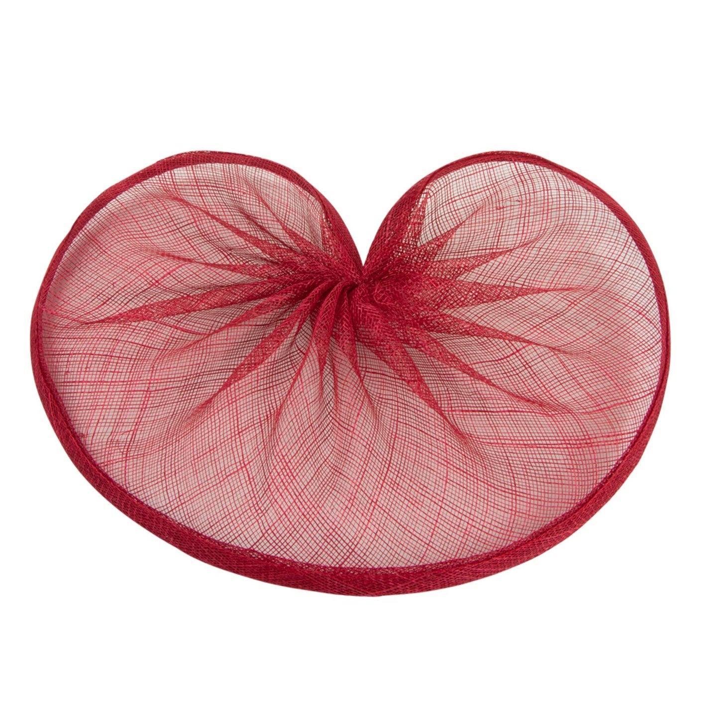 Sinamay Gathered Fascinator Base 20x28cm HA057