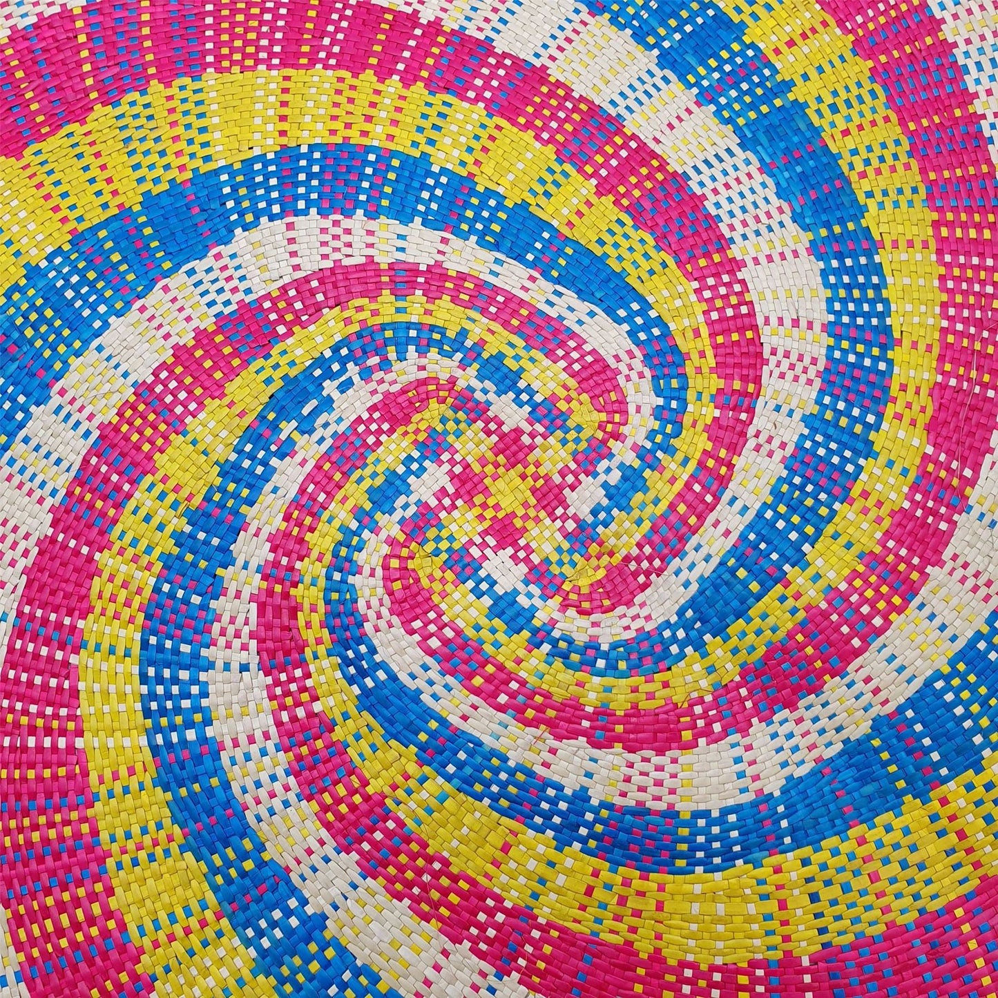Multi Coloured Sabutan Mat Hat Base 70cm HF006