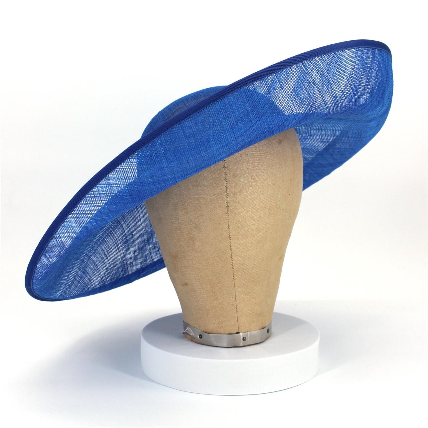 UK Made Sinamay Side Sweep Hat Base 42cm HA102