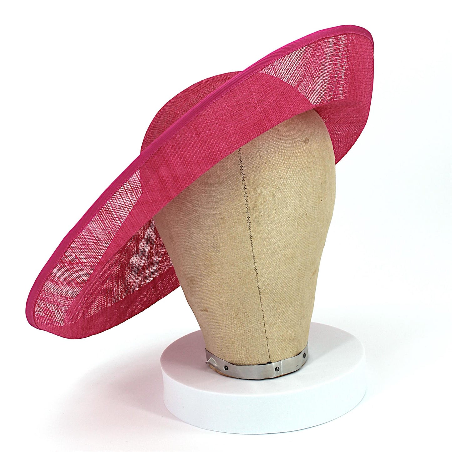 UK Made Sinamay Wide Fascinator Base 36 x 38cm HA105