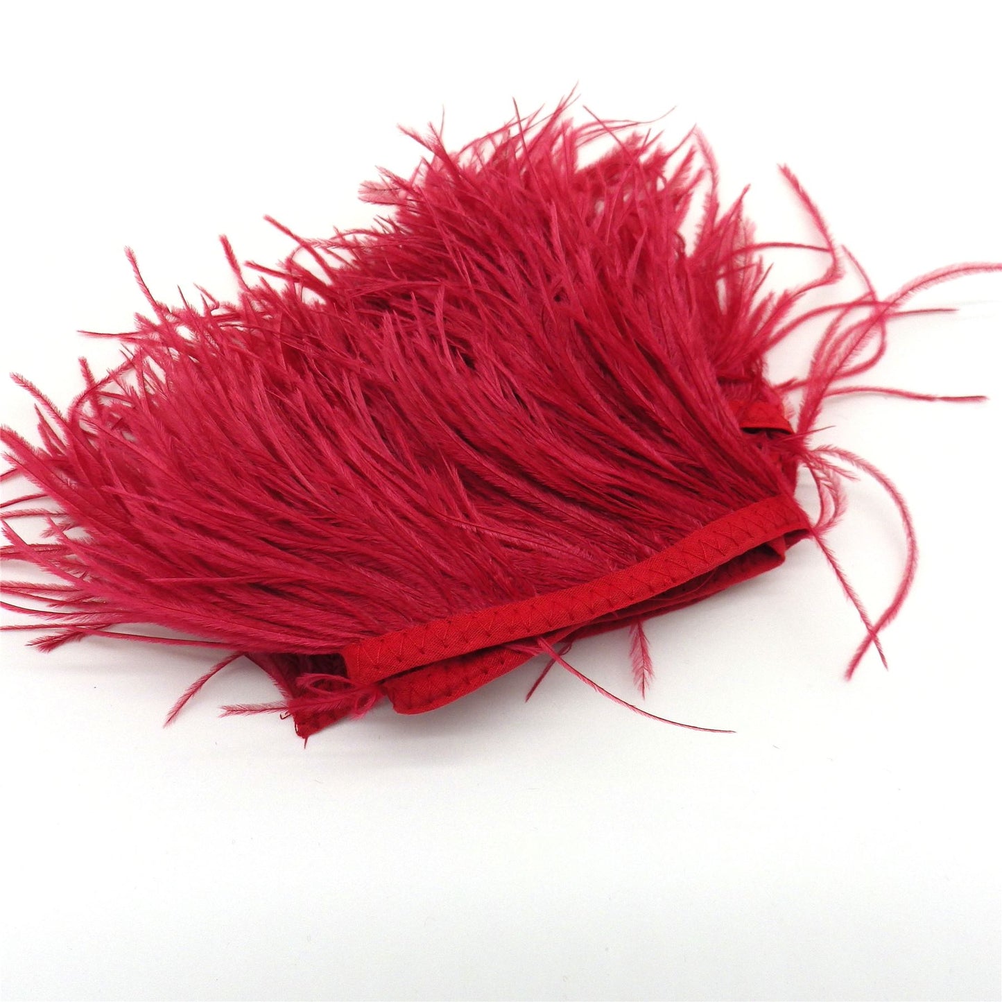 Ostrich Feather Fringe 12cm x 10cm FR002
