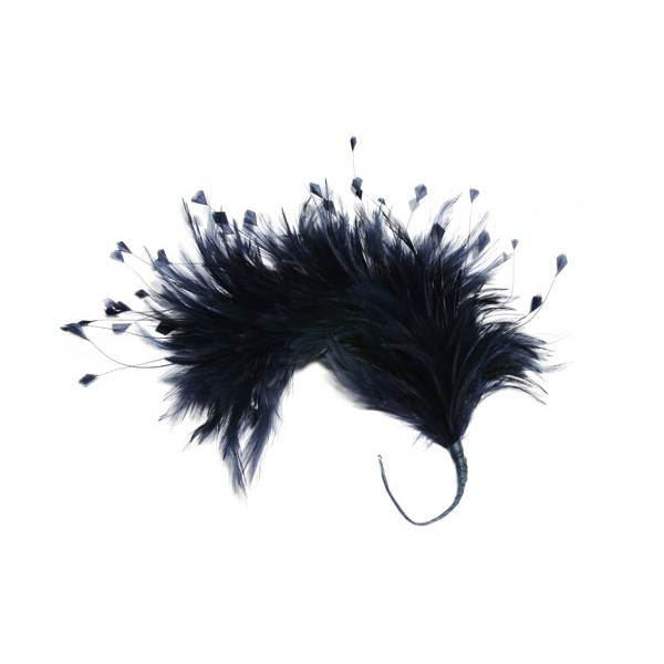 Hackle Feather Stripped Coq Mount 30cm - FM080