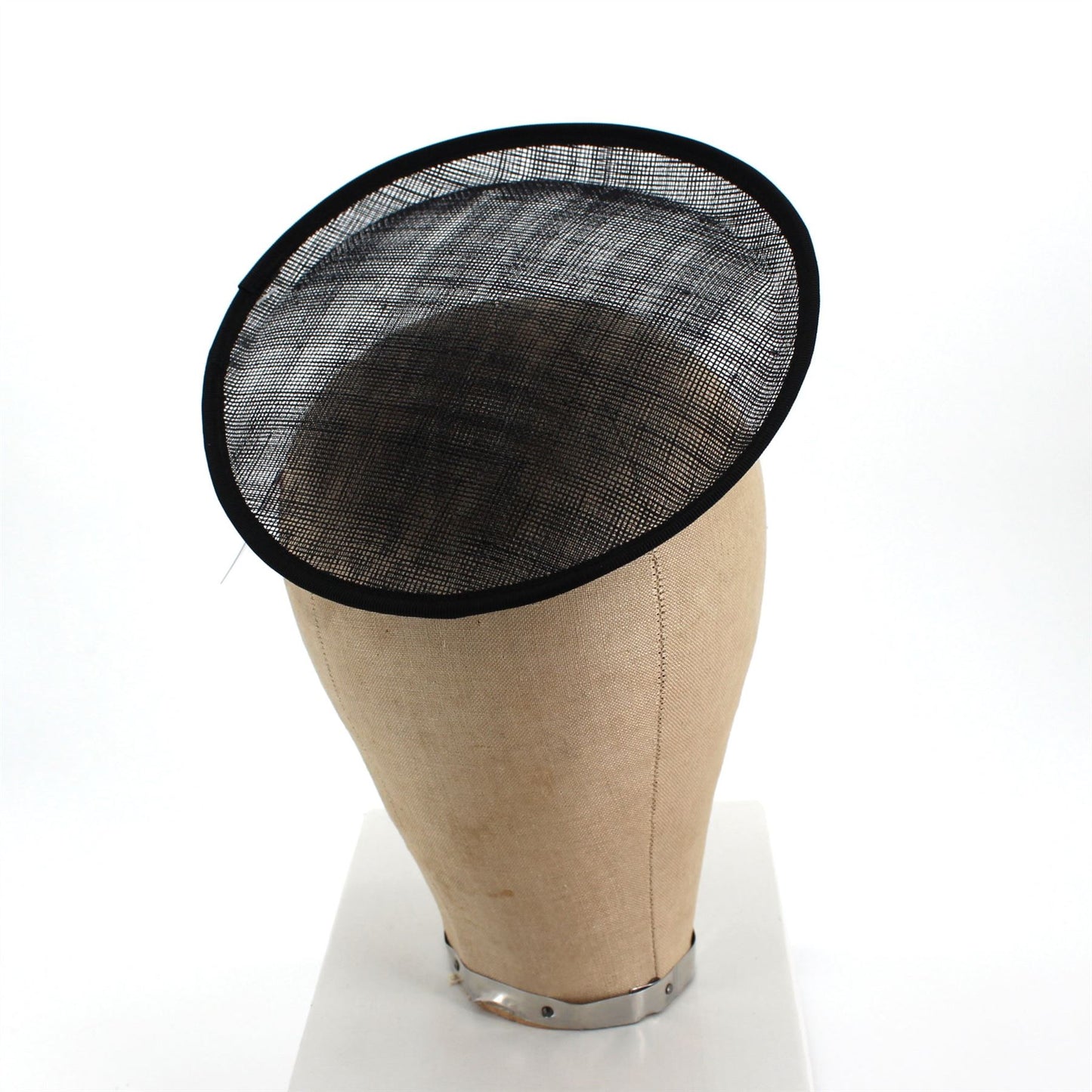 UK Made Sinamay Saucer Base 20cm Across - HA016S