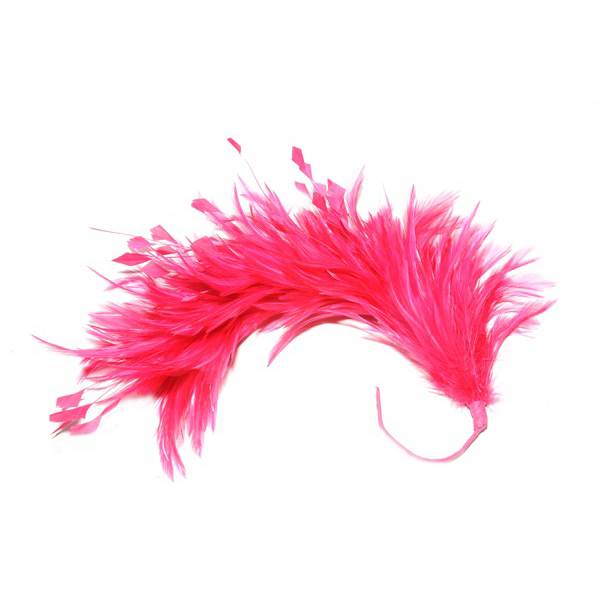 Hackle Feather Stripped Coq Mount 30cm - FM080