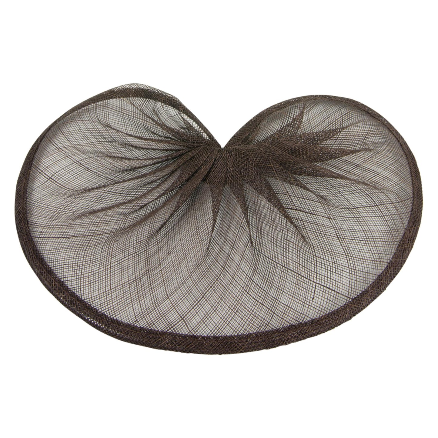 Sinamay Gathered Fascinator Base 20x28cm - HA057