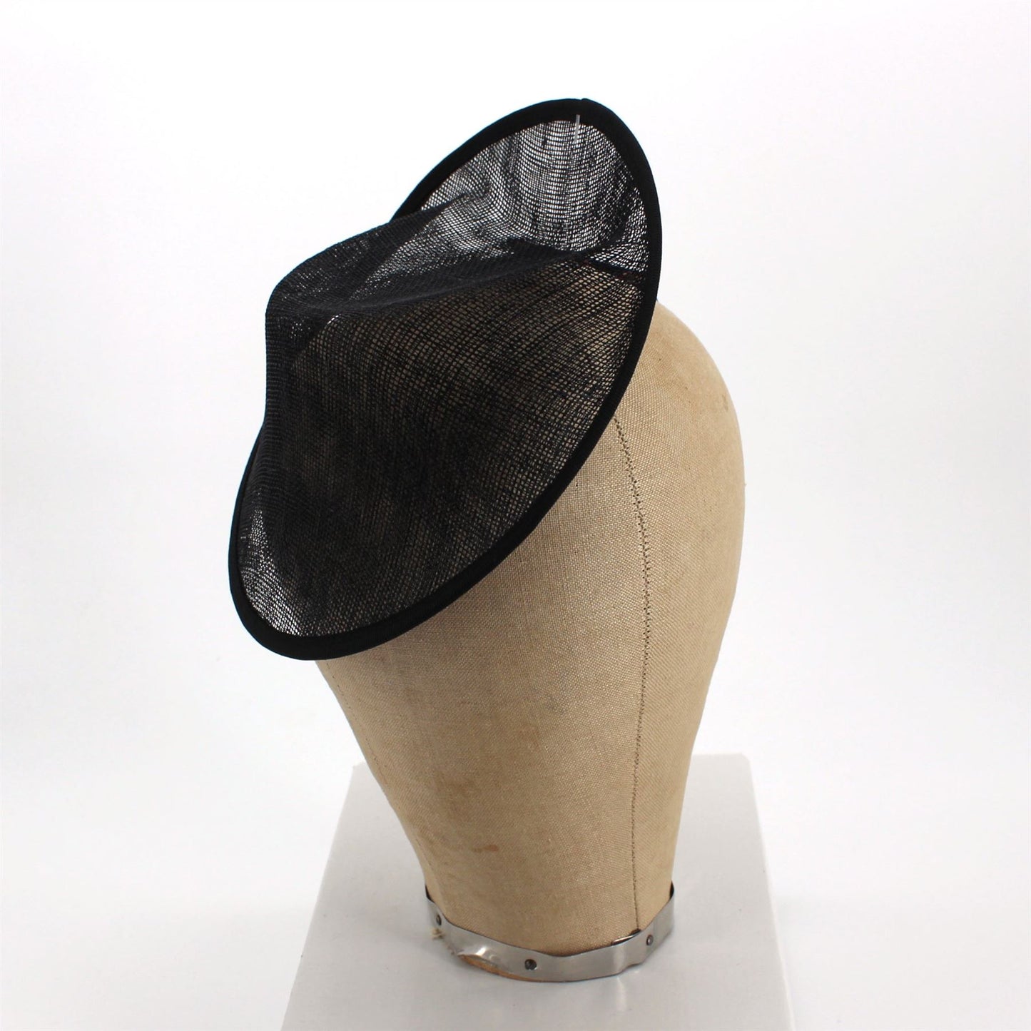 UK Made Sinamay Base Side Sweep 19x20cm - HA011S