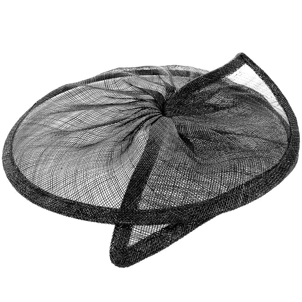 Sinamay Gathered Split Saucer 30cm - HA067