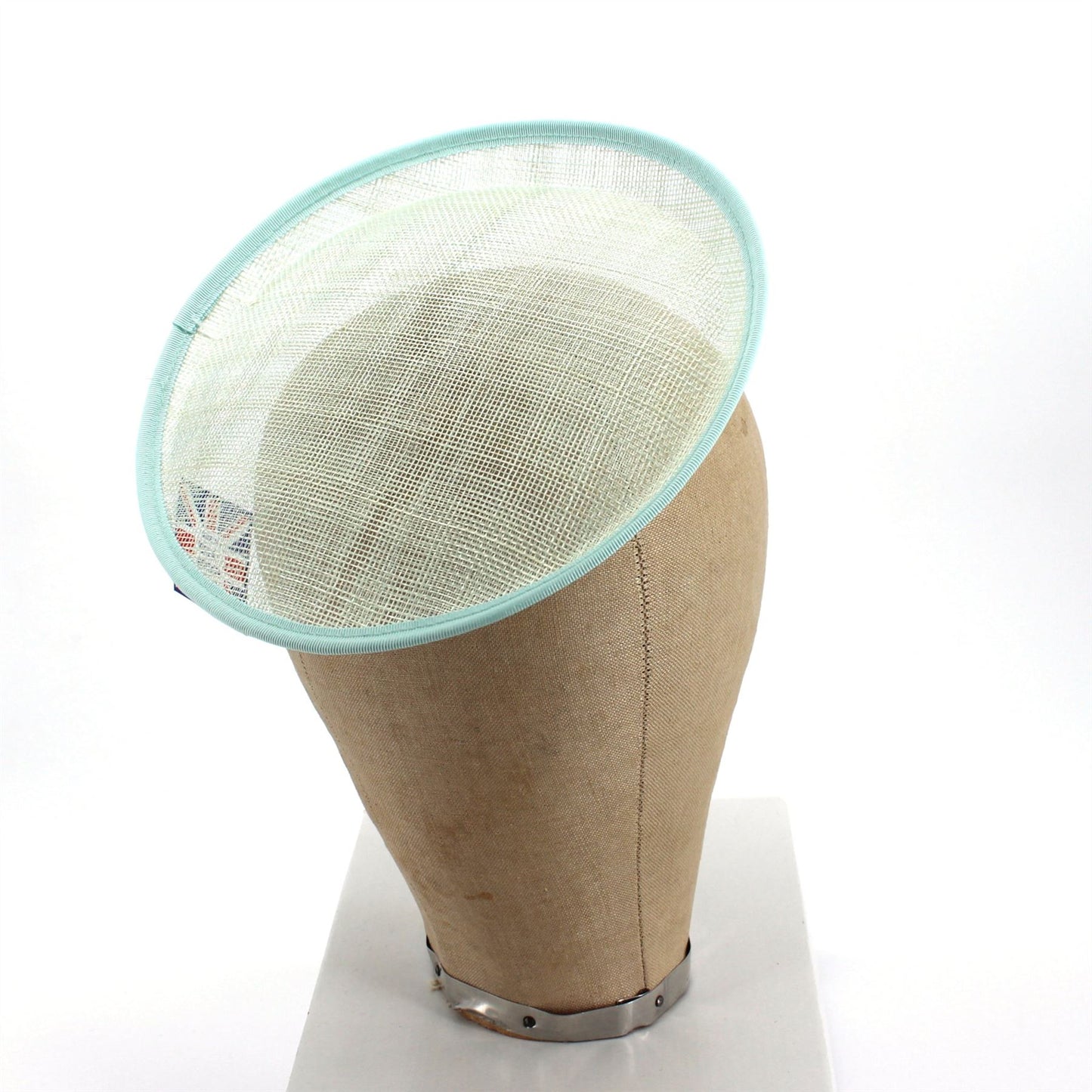 UK Made Sinamay Saucer Base 20cm Across - HA016S