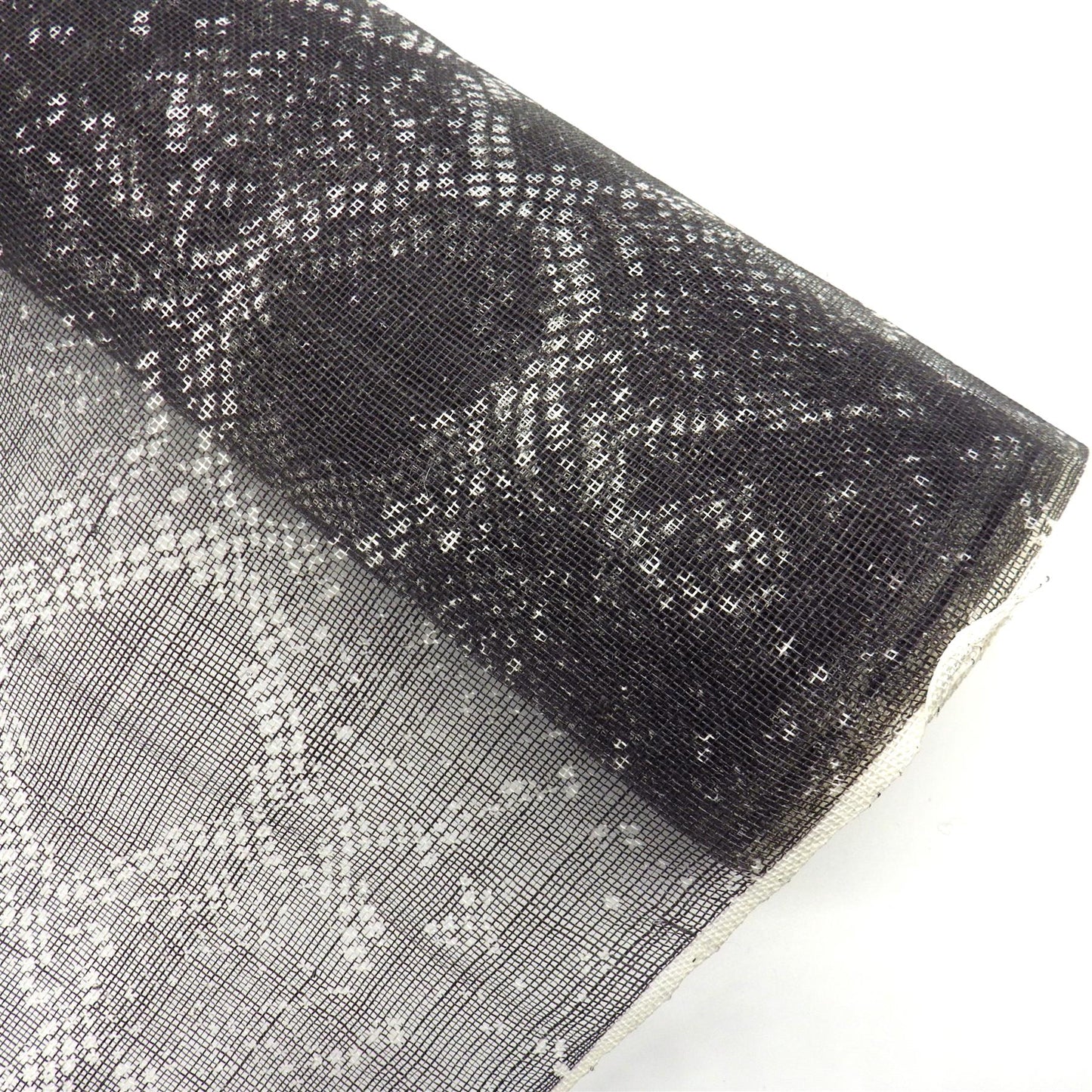Snake Print Sinamay Fabric 90cm x 1m AFS046