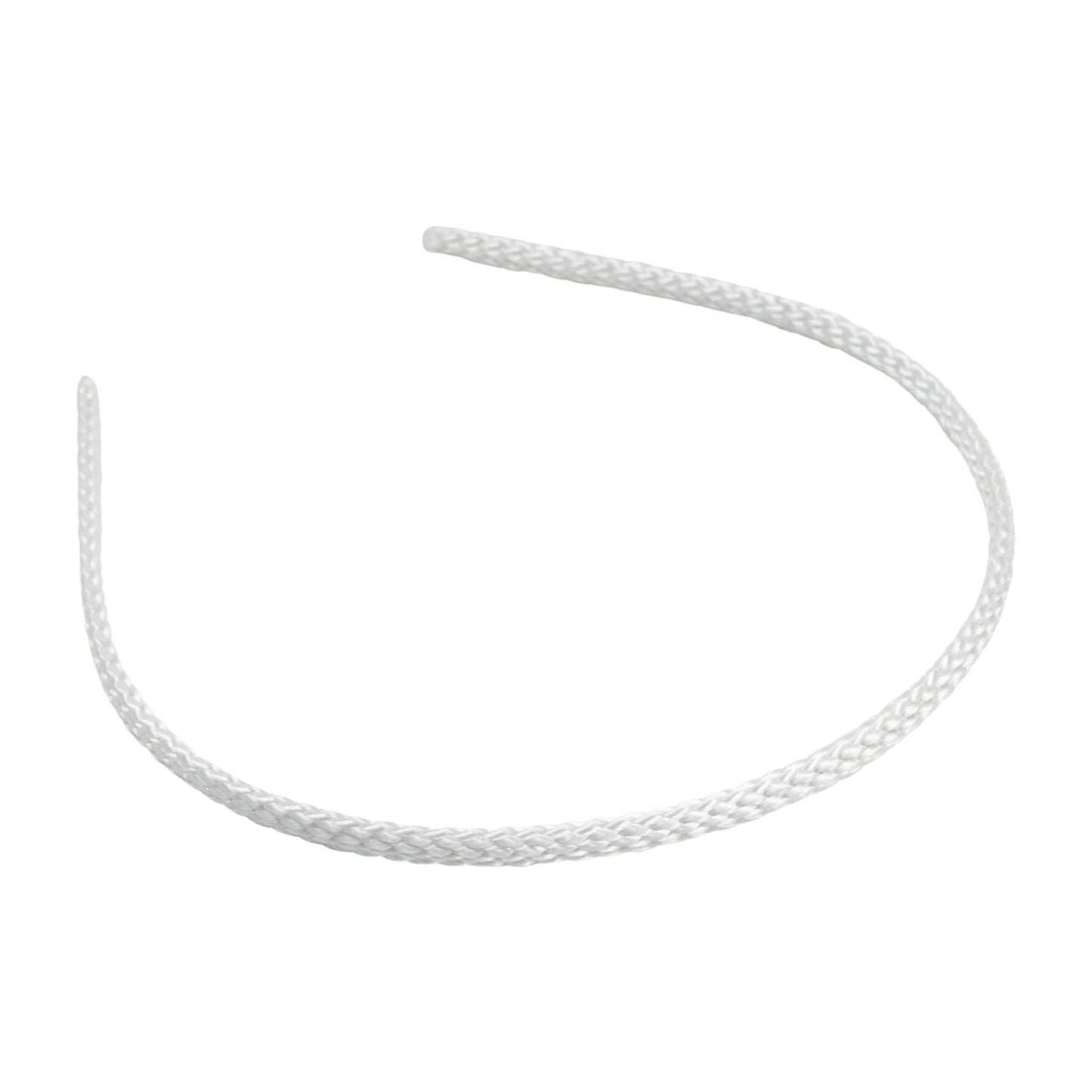 Braid Covered Thin Headband 5mm - HB033