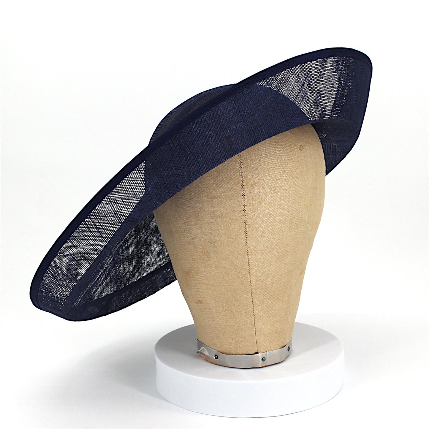 UK Made Sinamay Wide Fascinator Base 36 x 38cm HA105