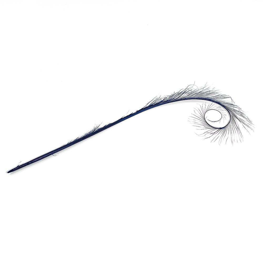 Burnt Pheasant Curled Feather - FE011
