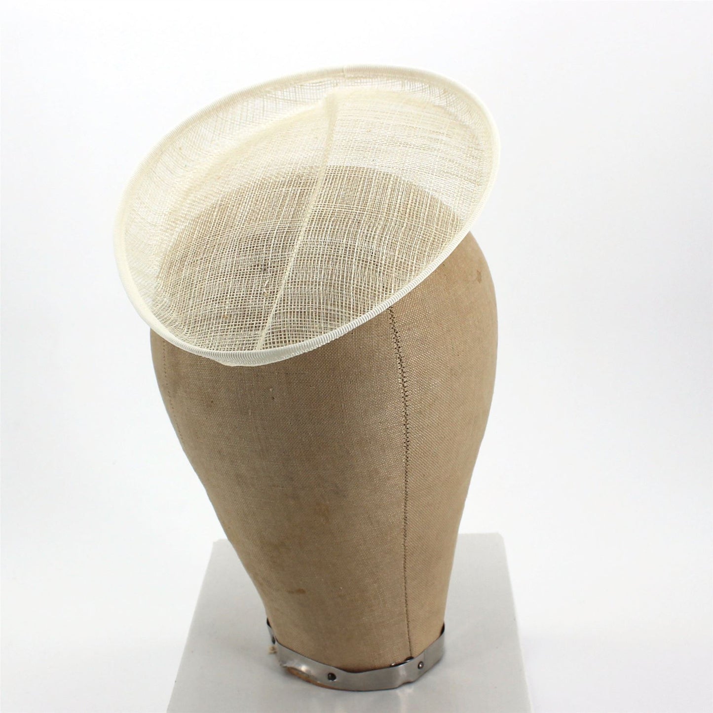 UK Made Coffee Bean Sinamay Base 20x18cm - HA018S
