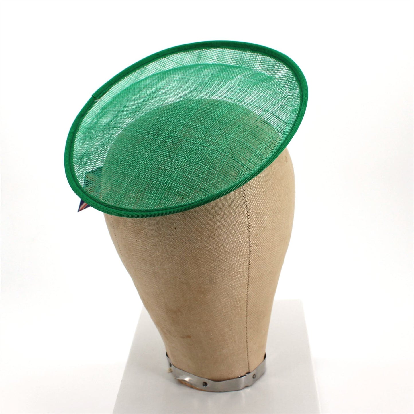 UK Made Sinamay Saucer Base 20cm Across - HA016S