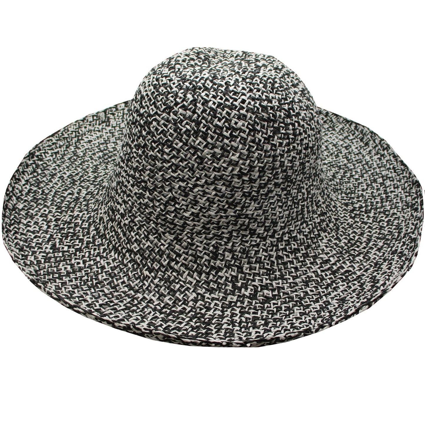 Black Ivory Paper Crochet Hood HF053
