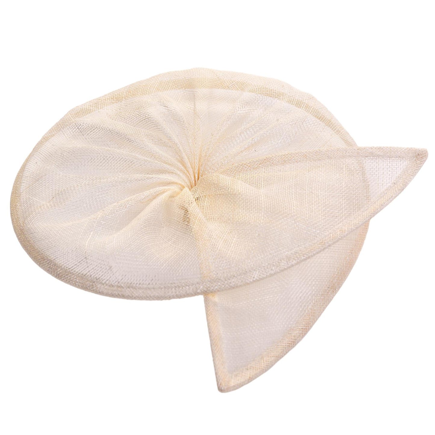 Sinamay Gathered Split Saucer 30cm - HA067