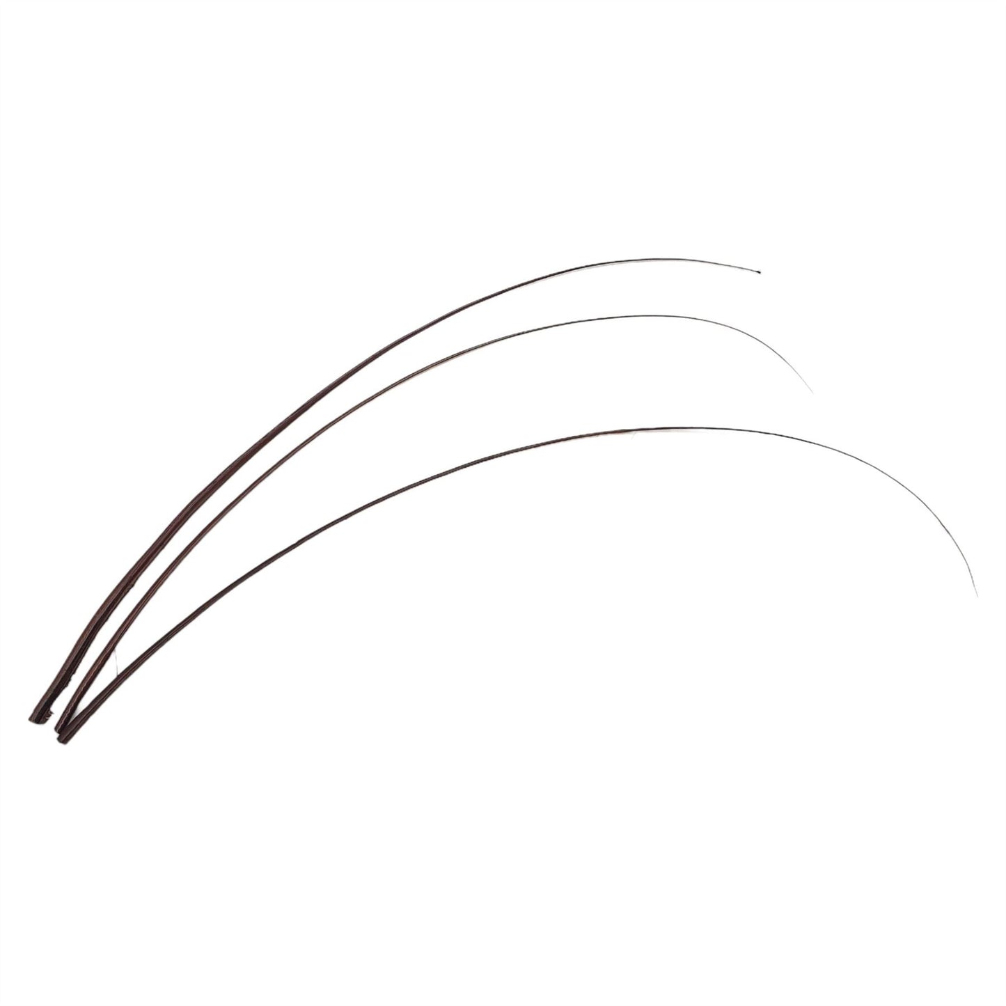 Ostrich Feather Spines 60cm x 3pcs FE018