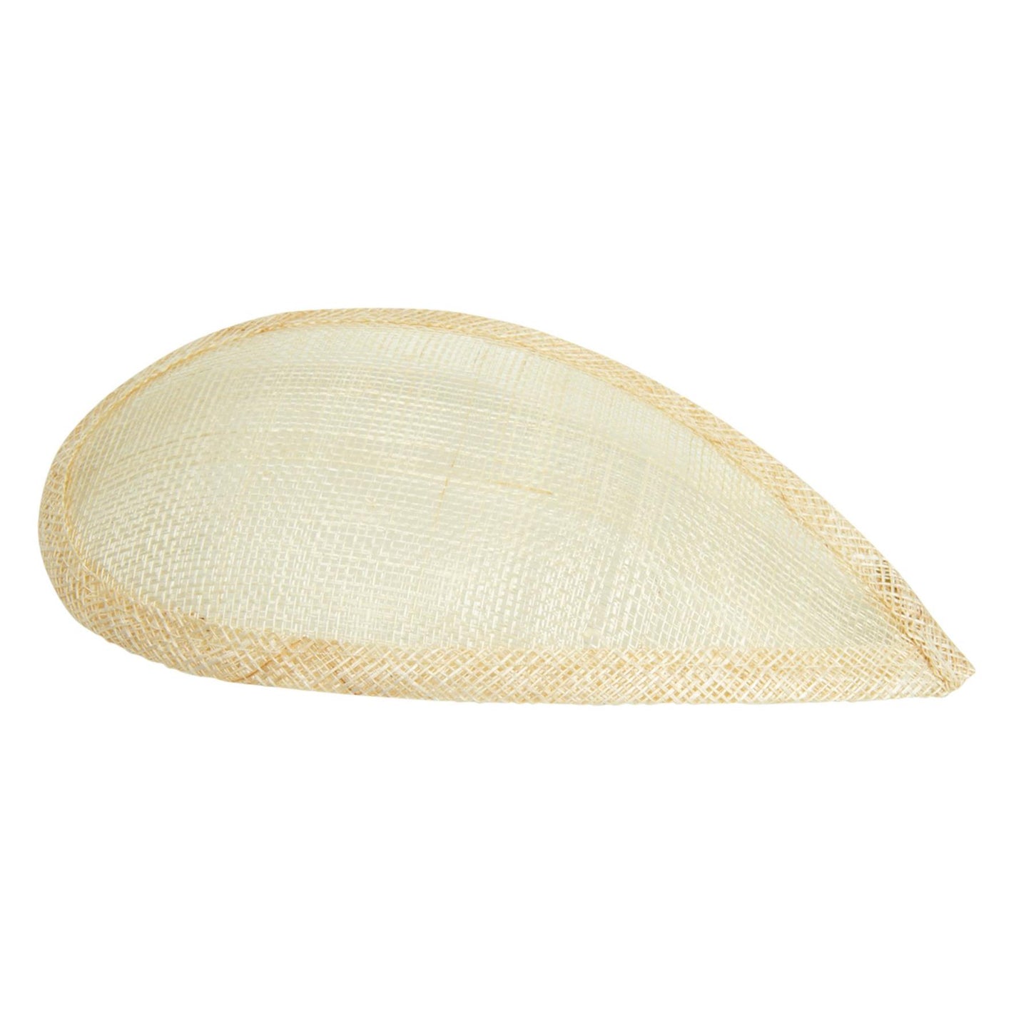 Sinamay Tear Fascinator Base 8 x 16cm HB016