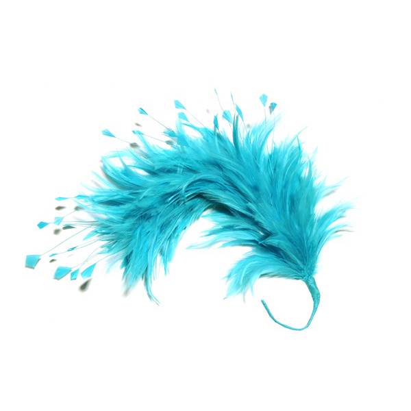 Hackle Feather Stripped Coq Mount 30cm - FM080