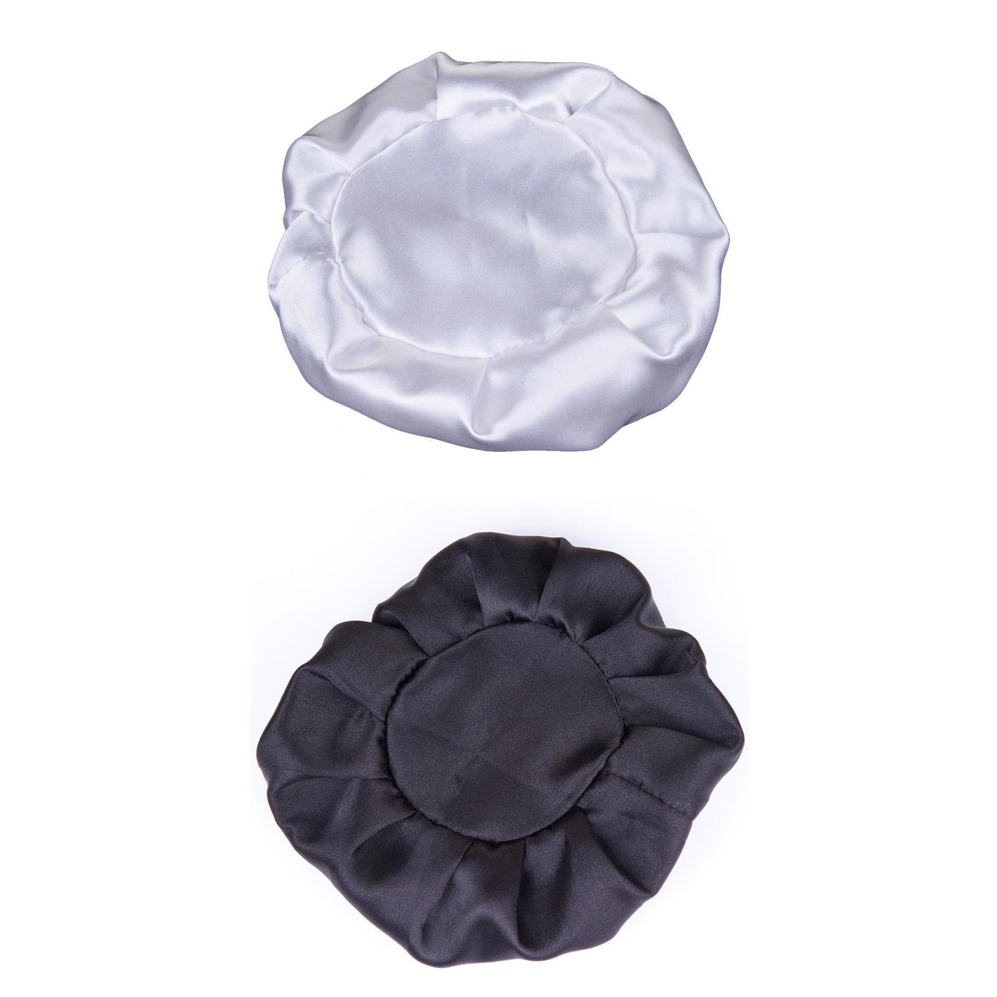 Satin Pleat Rosette Hat Lining 15cm drop HA038