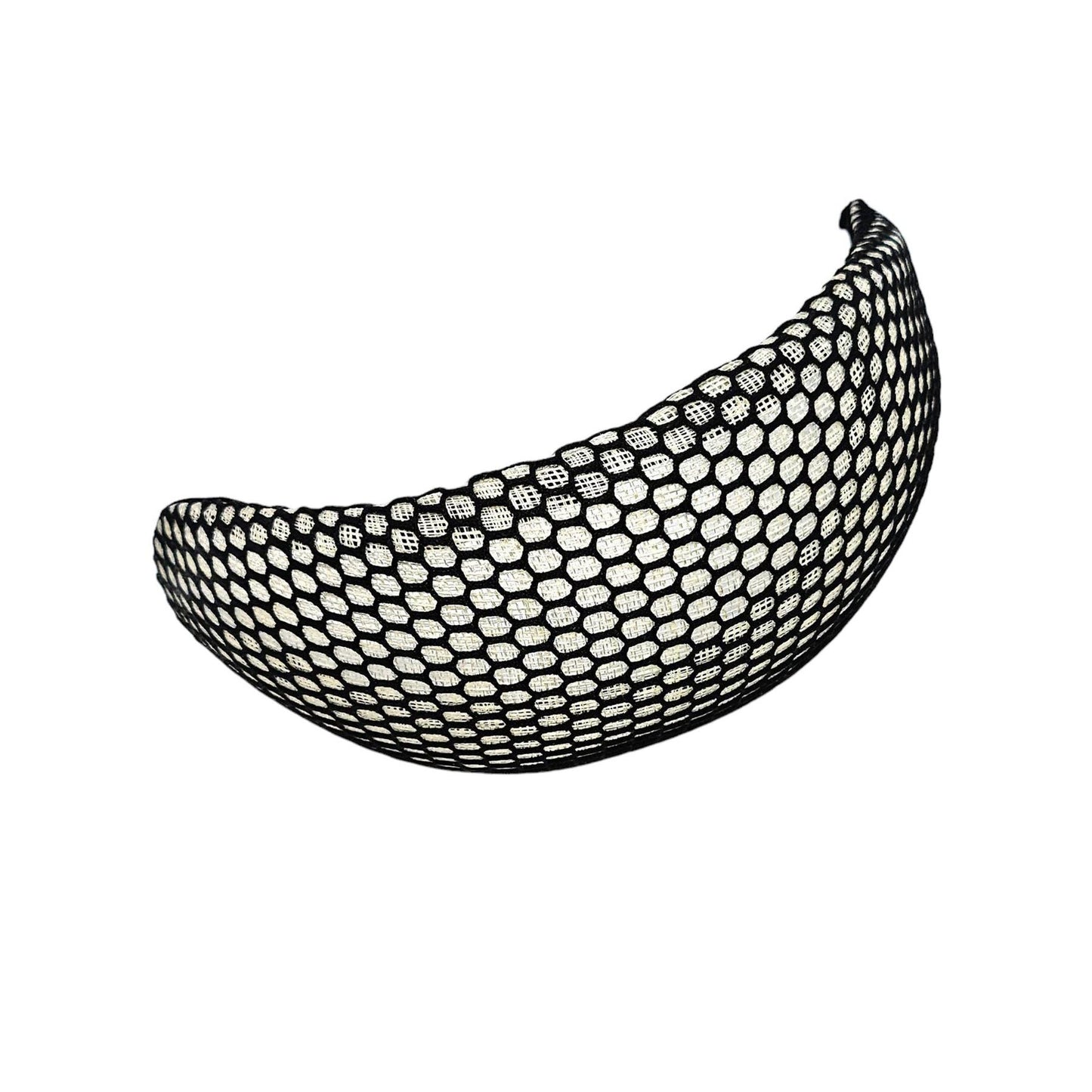 Honeycomb Weave Sinamay 3D Halo Headband - HA008