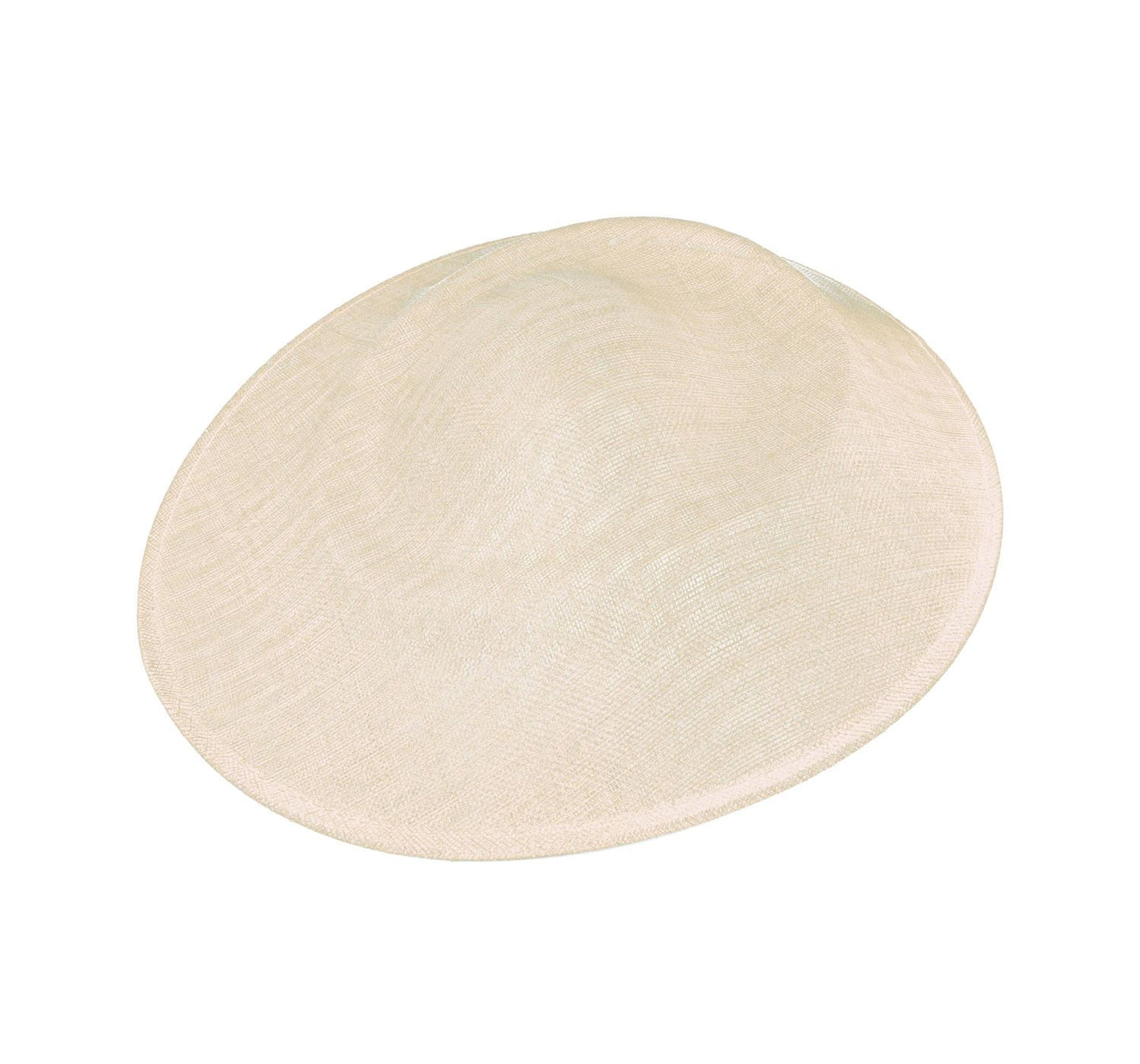 Large Side Sweep Sinamay Base 30 x 38cm HA099