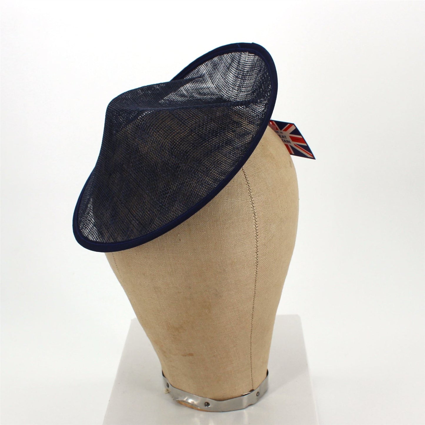 UK Made Sinamay Base Side Sweep 19x20cm - HA011S