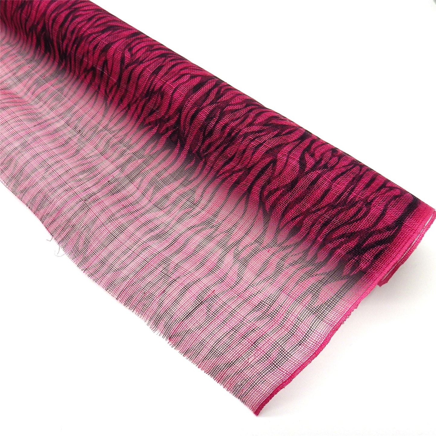 Small Leopard Print Sinamay 90cm x 1m FS045