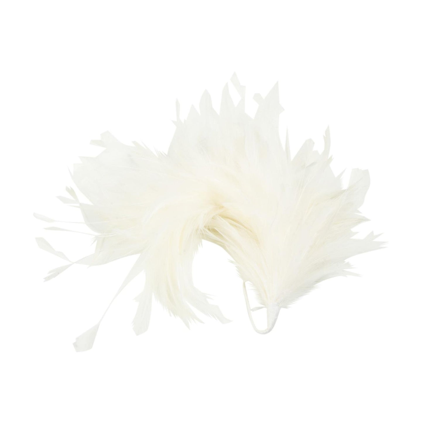Hackle Feather Stripped Coq Mount 30cm - FM080